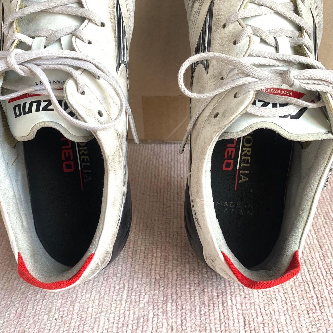 モレリアネオ4 サッカーシューズ・スパイク 27.0cm ホワイト/レッド