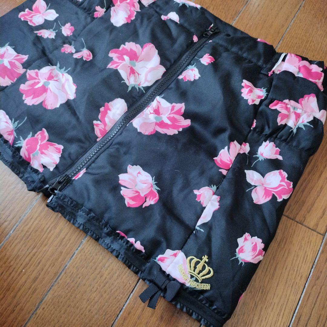 KISS ON THE GREEN 花柄フリルゴルフウエア２上下セット未使用