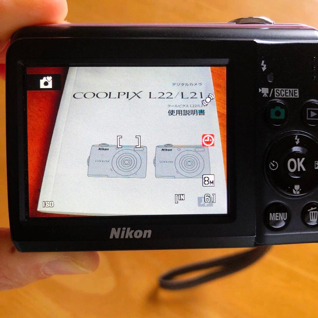 美品 NIKON COOLPIX L21 クールピクス ピンク デジカメ
