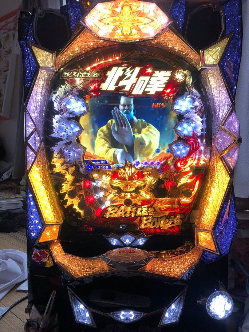 パチンコ　実機　CR 北斗の拳 6　拳王 中古　循環仕様　オートプレイ