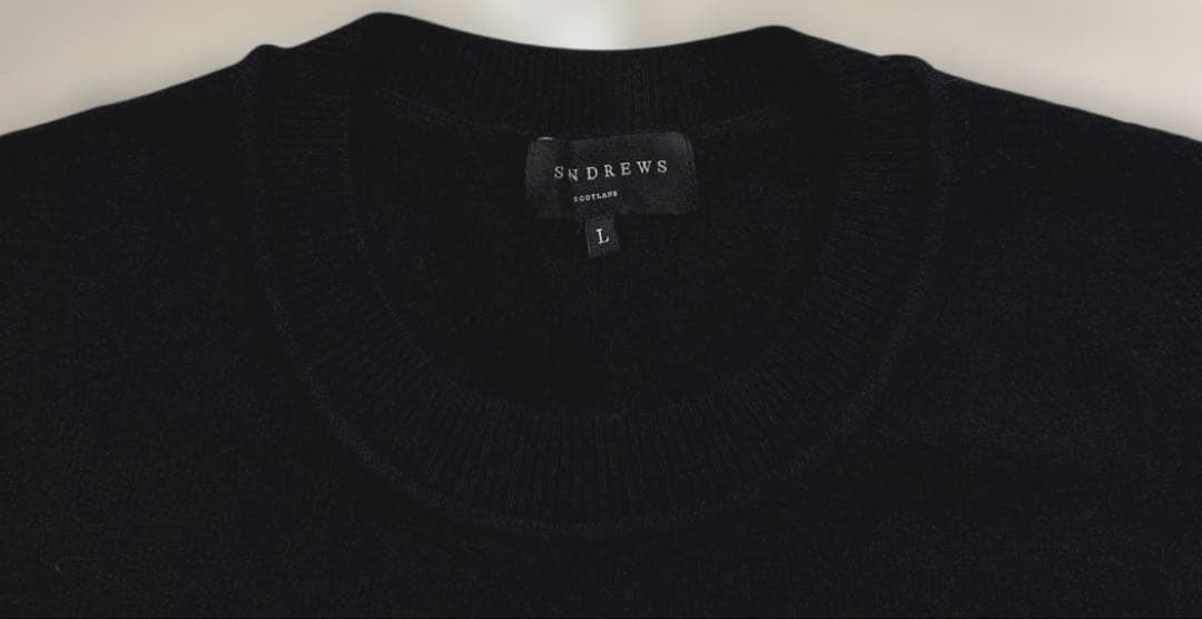 セントアンドリュース　レディース　カシミヤ100% 長袖　ニット　セーター　L