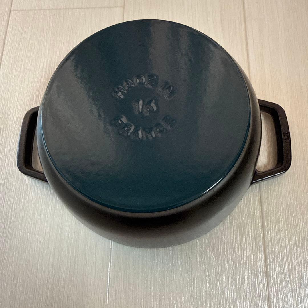 staub ストウブ 「 ワナベ ブラック S 16cm 」