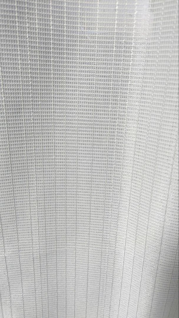 ニトリ　オーダーカーテン　遮光2級　センチュリー ブラック　レースセット