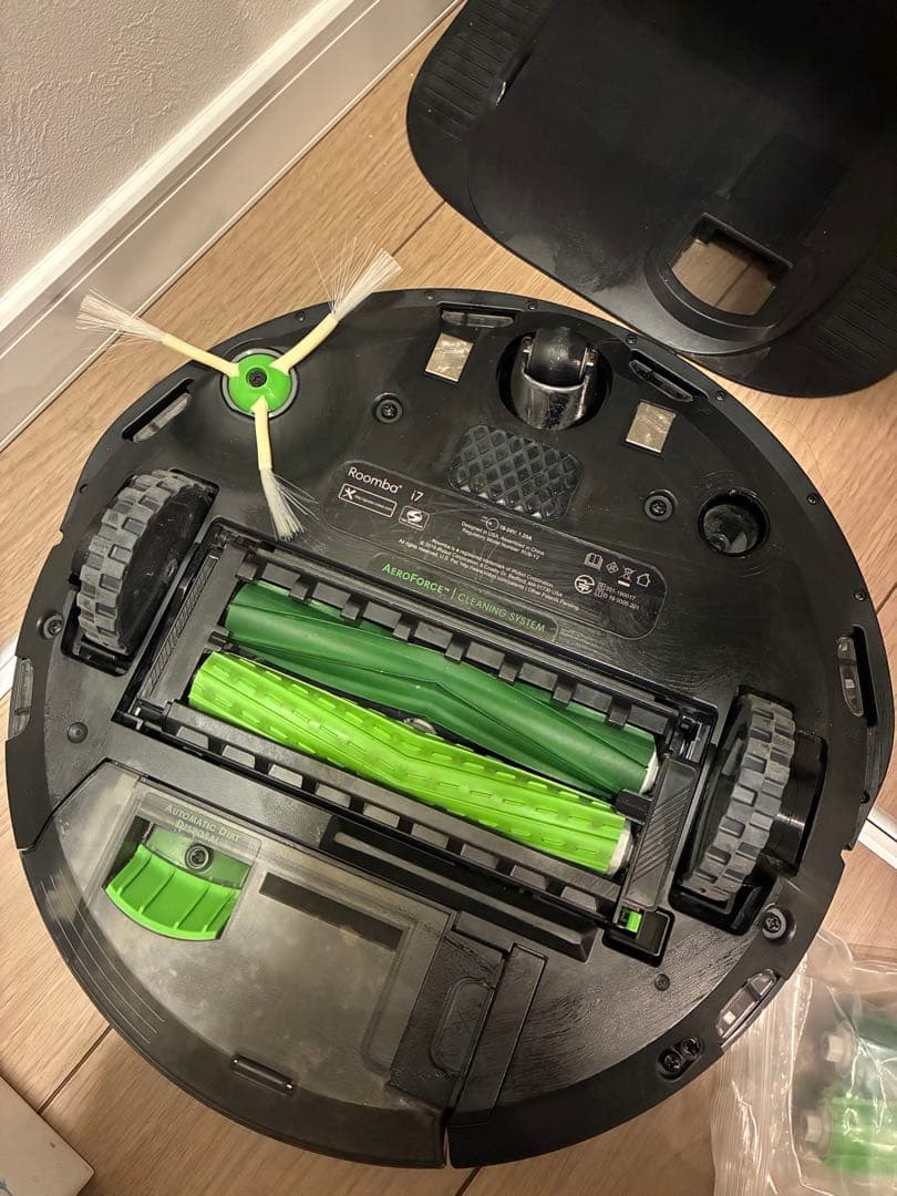 Roomba i7 ロボット掃除機 ブラック ルンバ 消耗品付き