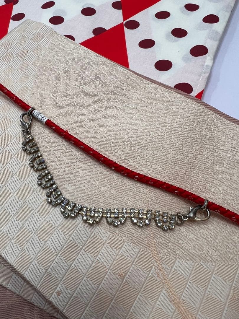 浴衣セット　半幅帯　下駄　帯締め4点セット