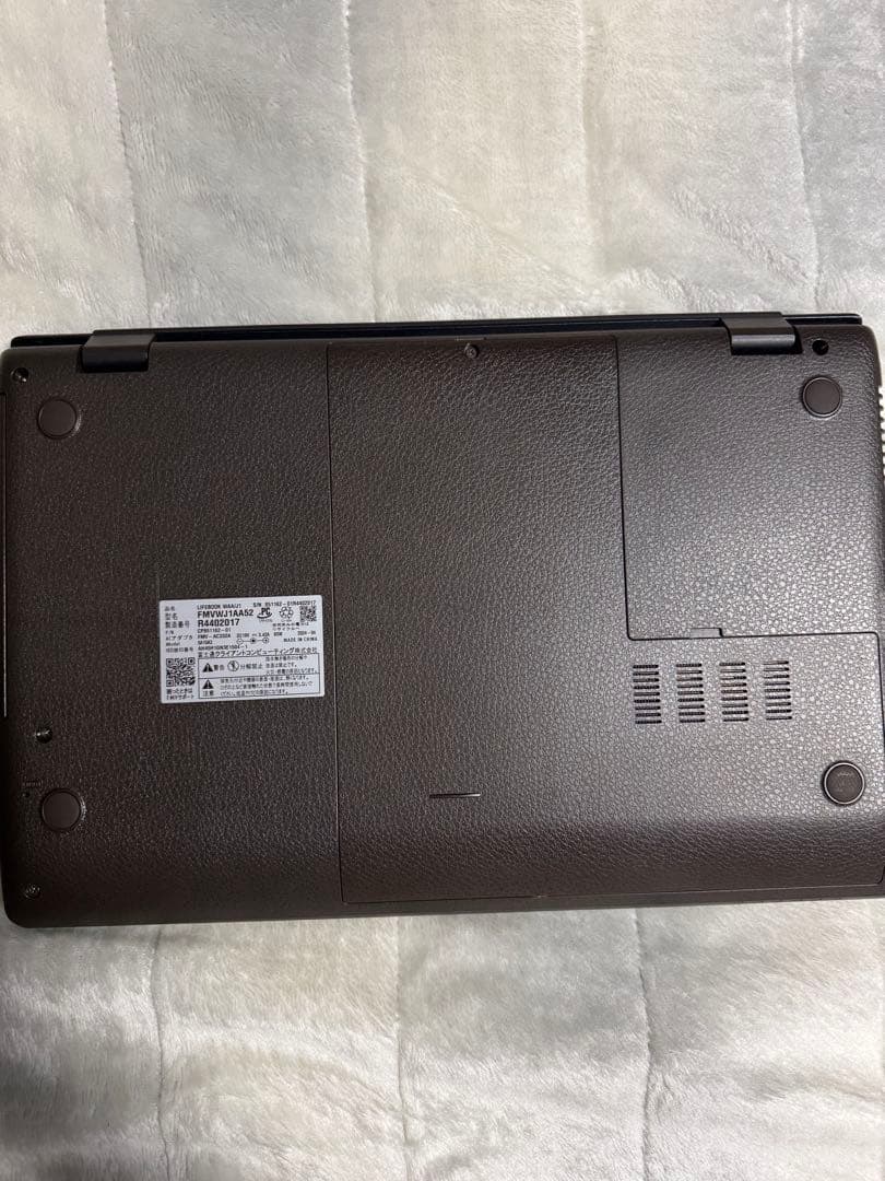 FMV LIFEBOOK WJ1AA52 512SSD ノートPC 極美品