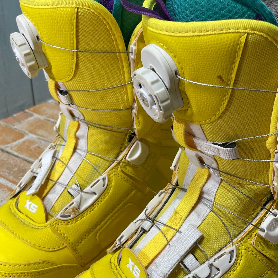 X5 CROSSFIVE OMNI-BUS ダブルボア スノボー ブーツ