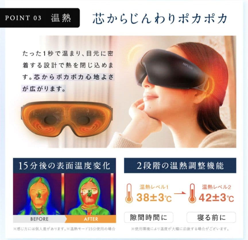 【新品】　NIPLUXニップラックス EMS EYE RELAX アイリラックス
