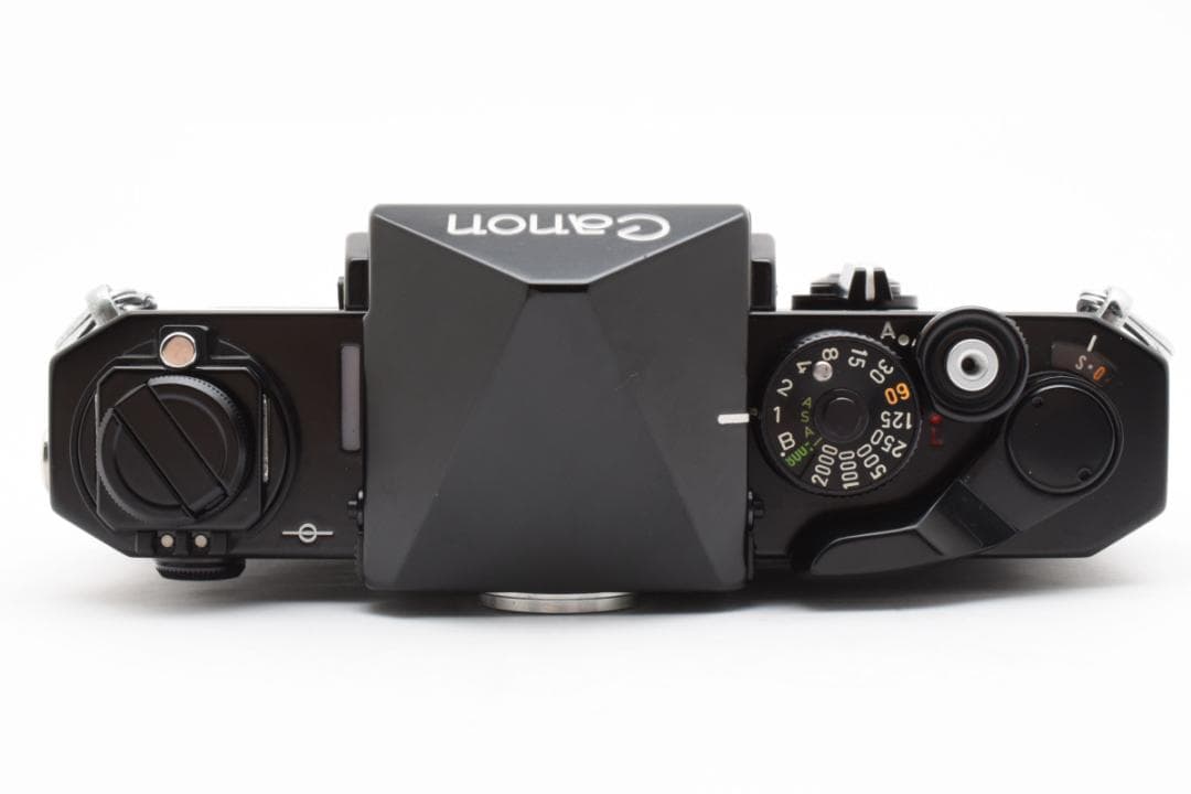 超美品 CANON F-1 後期型 フィルムカメラ モルト新品交換済 M201