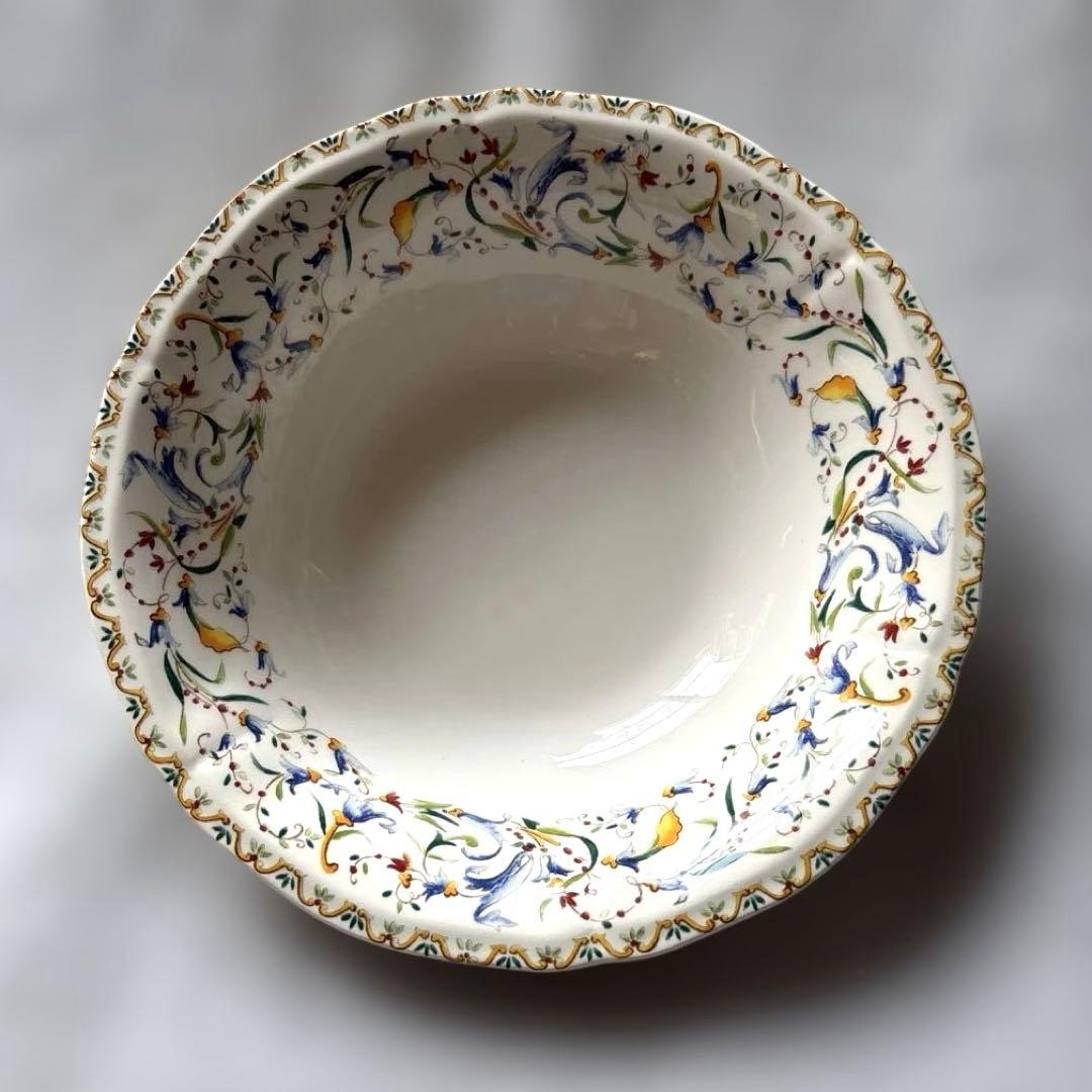 Gien トスカーナ シリアルボール２枚セット　深皿　サラダ　スーププレート