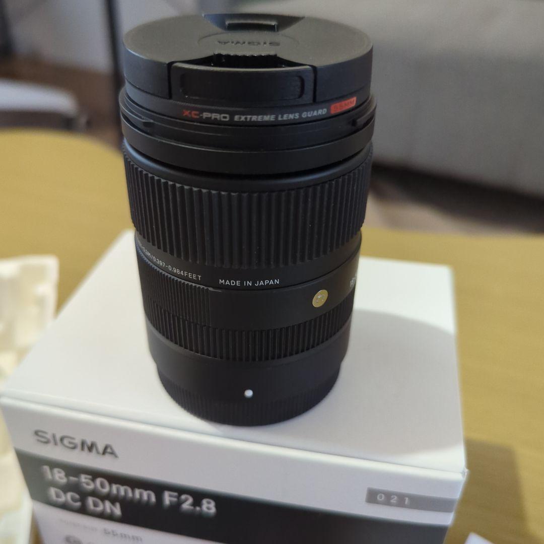 SIGMA 18-50mm F2.8 レンズ Sony E-mount