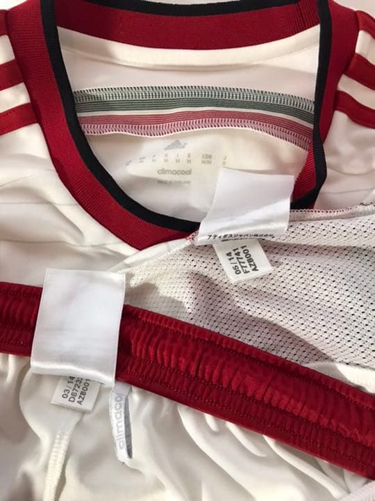 正規品adidas ACミラン「10」本田圭佑Oユニフォームパンツ上下2点セット