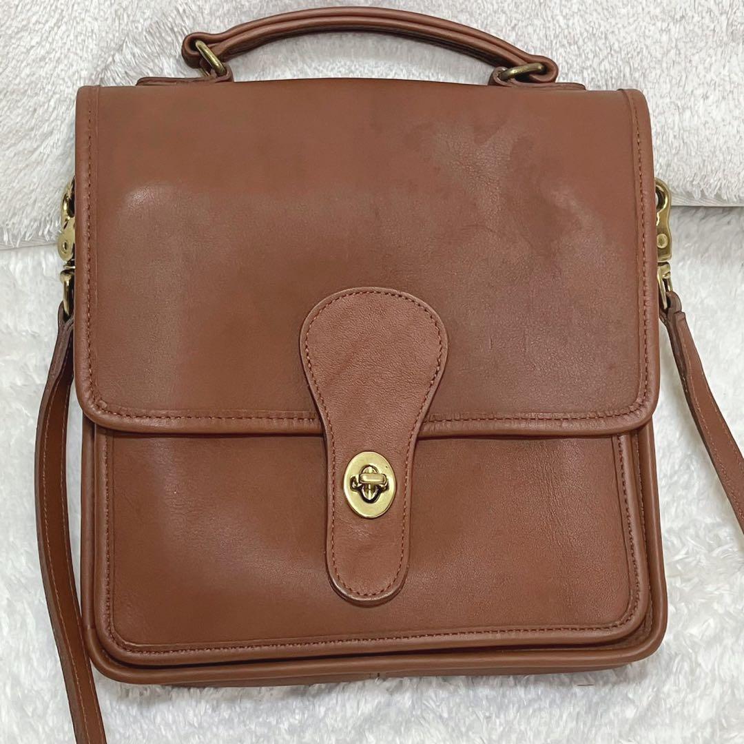 オールドコーチ coach 5130 ステーションバッグ USA製 ブラウン