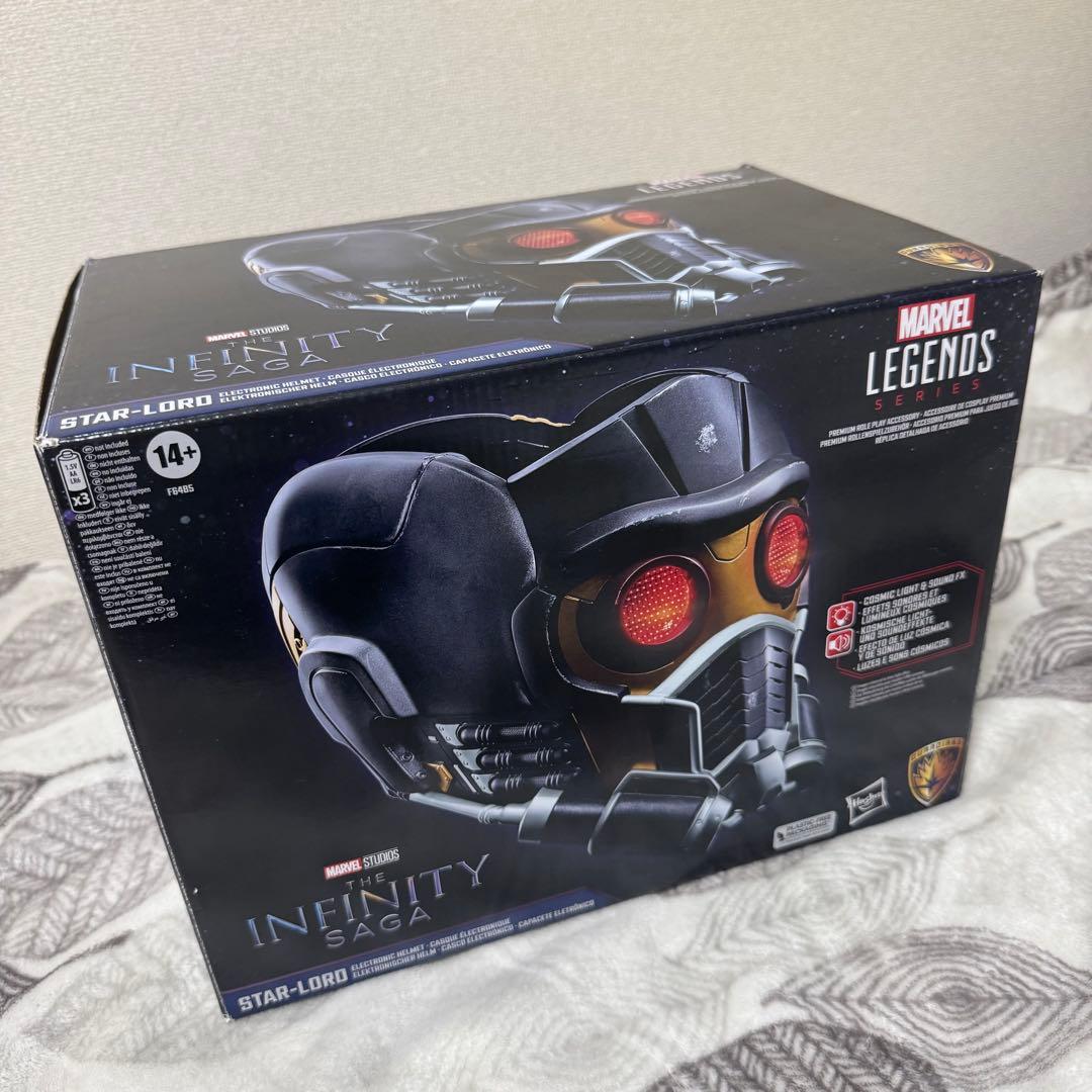 最終値下 MARVEL LEGENDS スターロード　ヘルメット　ハズブロ