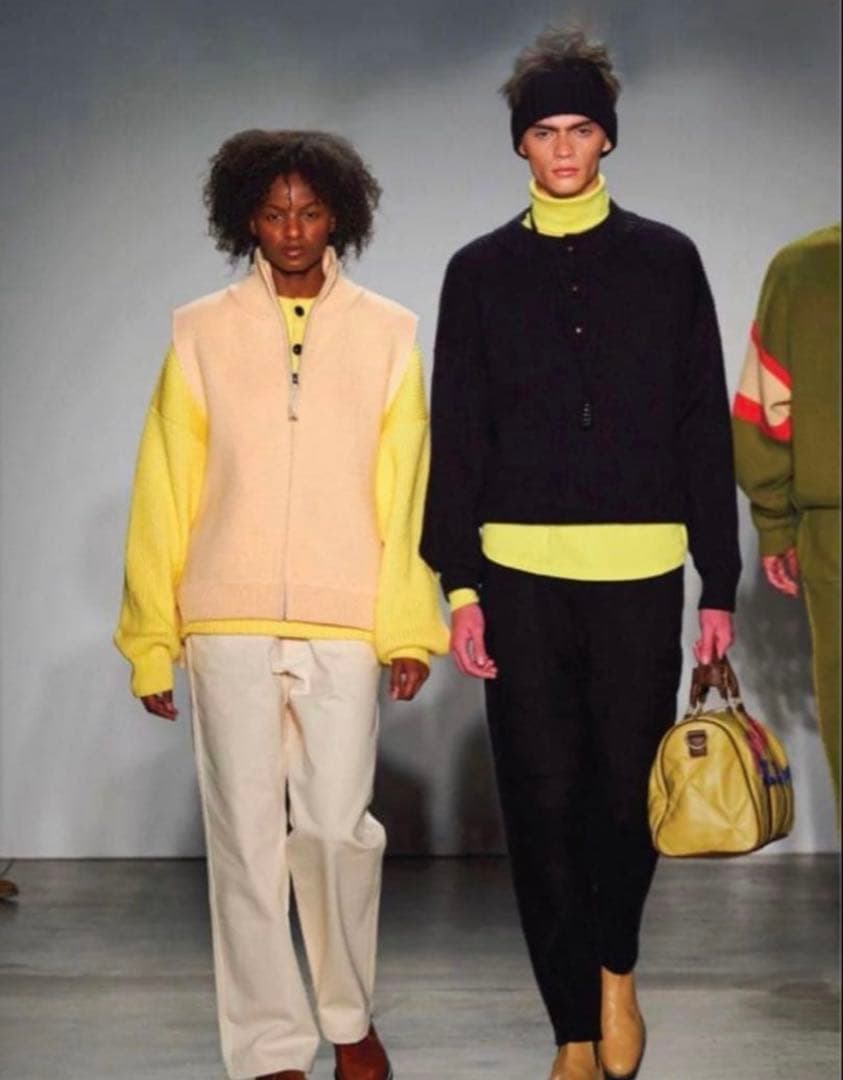 AMBERGLEAM アンバーグリーム Ds knit vest