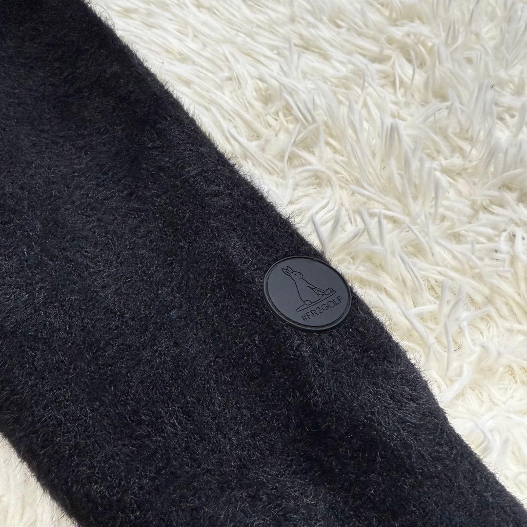 【fr2ゴルフ】極美品 ワンピース モコモコ 冬用 ブラック S レディース