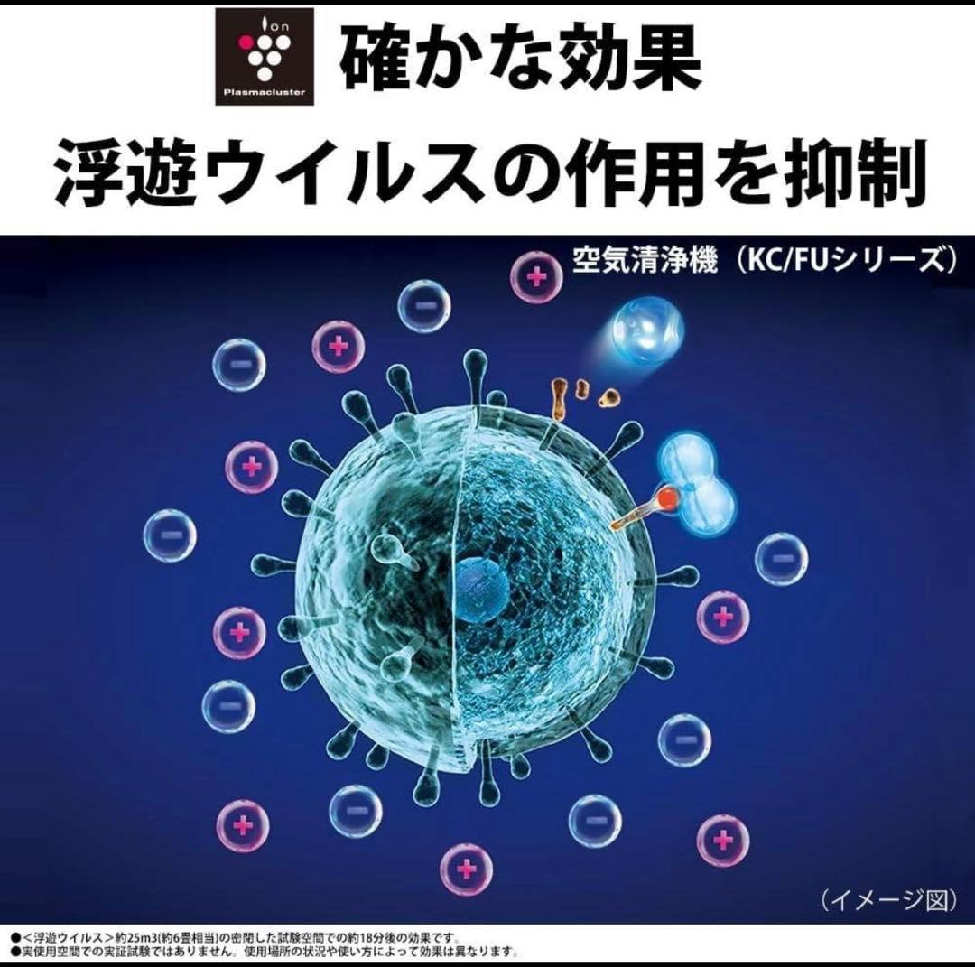 美品　シャープ 加湿空気清浄機 高濃度プラズマクラスター7000 2023年製