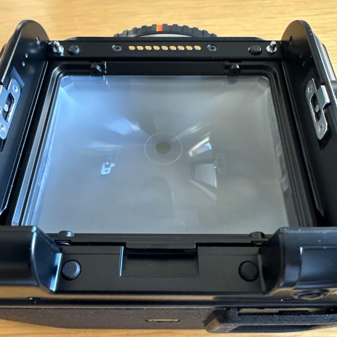 【美品・OH済】PENTAX 67Ⅱ AEファインダー ウッドグリップ付