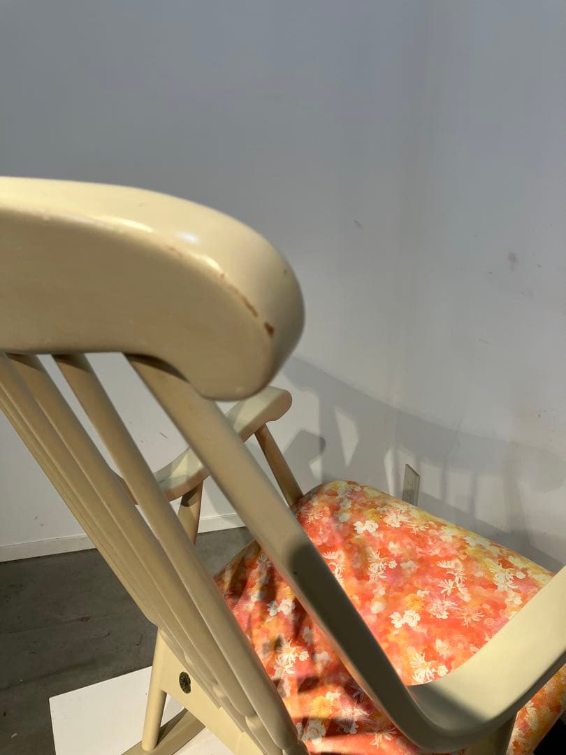 オールド、鳥取家具、ロッキングチェア、昭和レトロ、和モダン、キツツキ、日進木工、