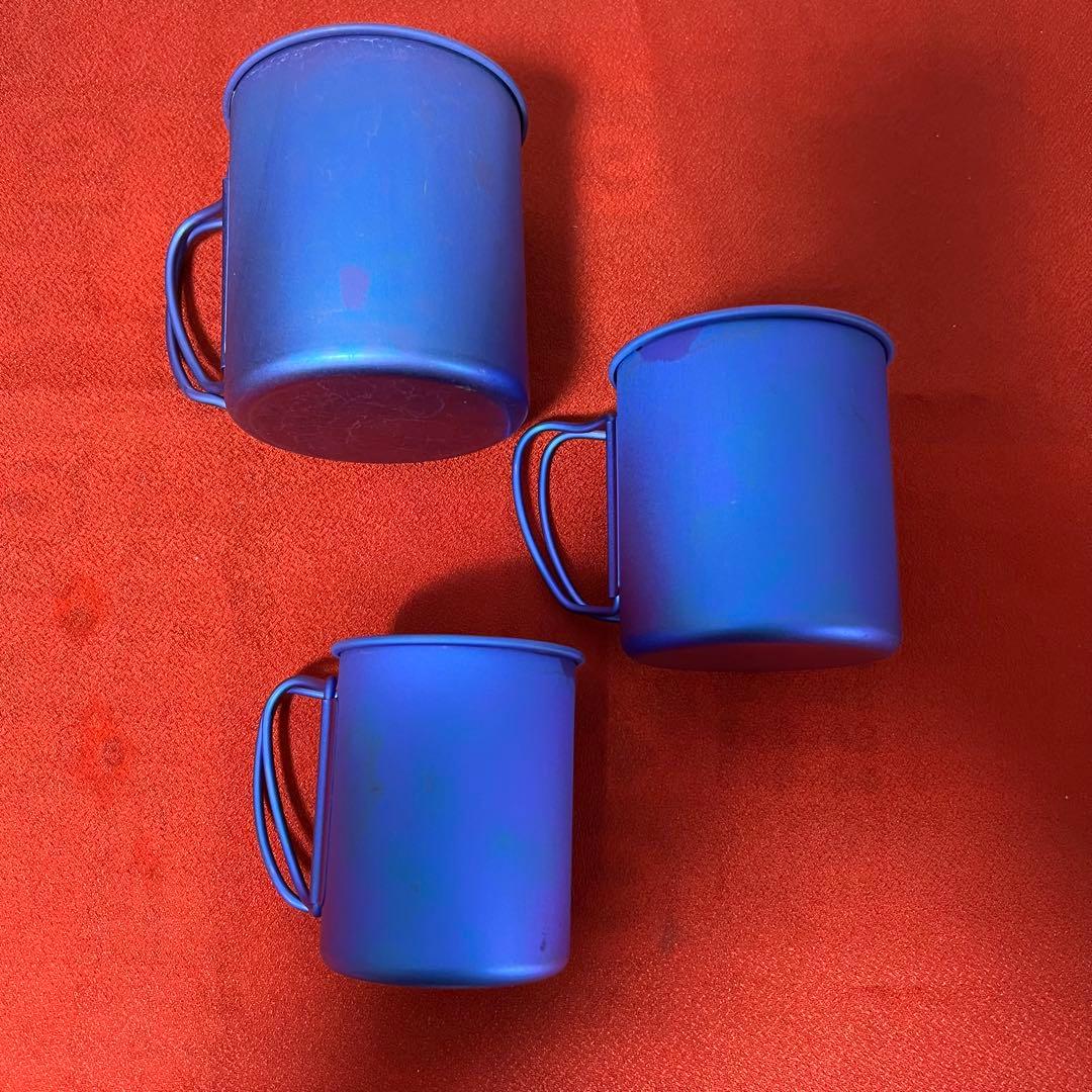 専用) PEAKランドステーション限定チタンシングルマグ3点スタッキング