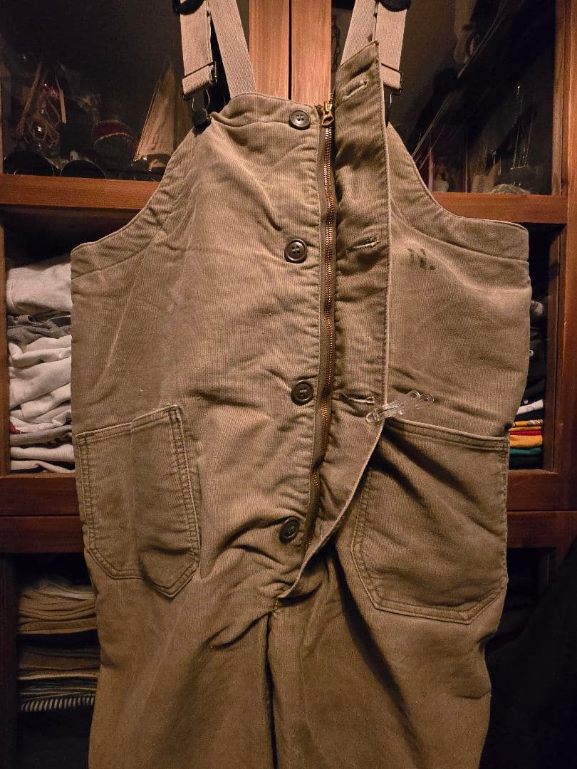 ☆ 1940'S U.S.N. DECKPANTS KHAKI MEDIUM