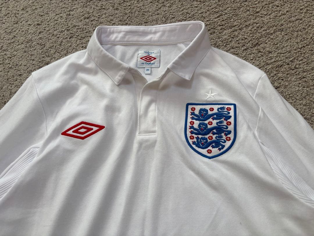 サッカー　イングランド代表　アンブロ　ユニフォーム