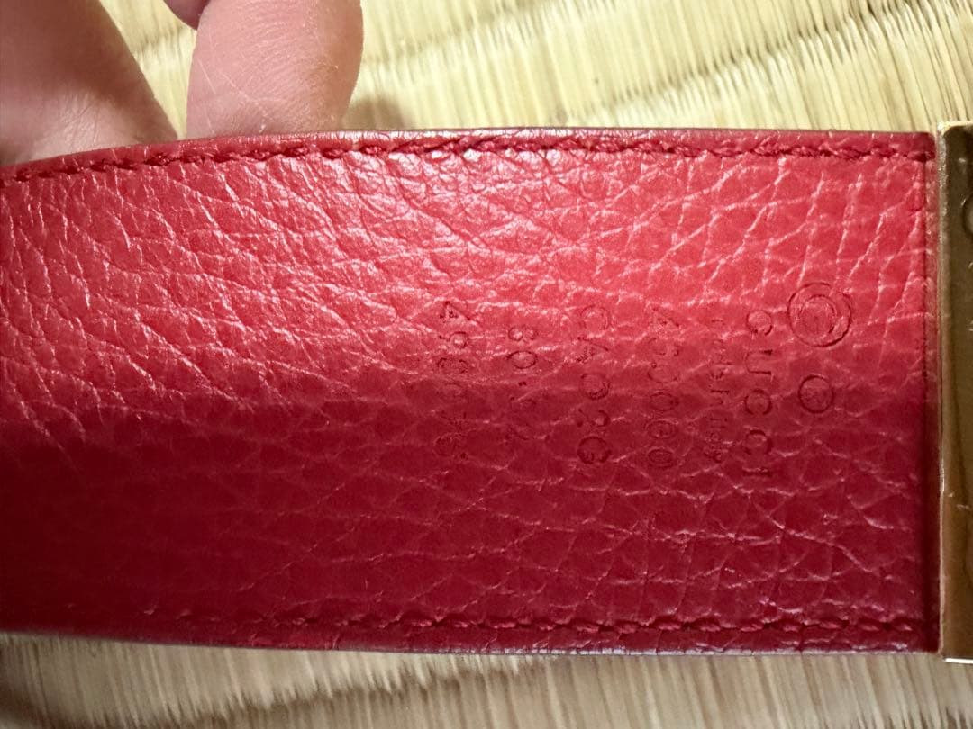 GUCCI ベルト　リバーシブル　購入前にコメント下さい
