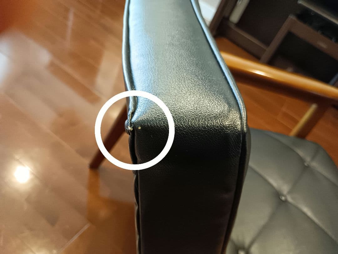 【送料込】カリモク　チェア 1人掛け　ブラック