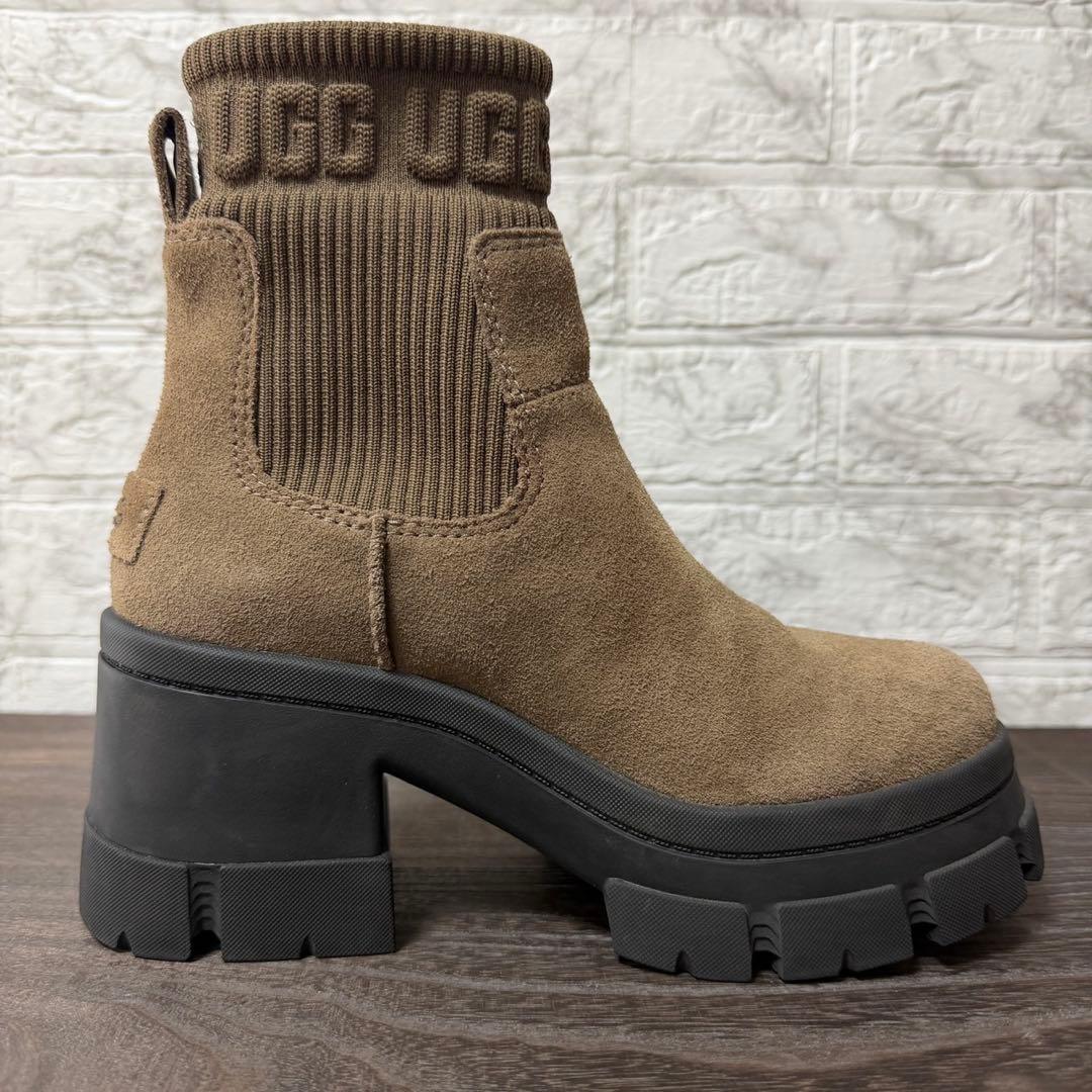 UGG ブルックリン チェルシー 厚底 Hickory 23cm