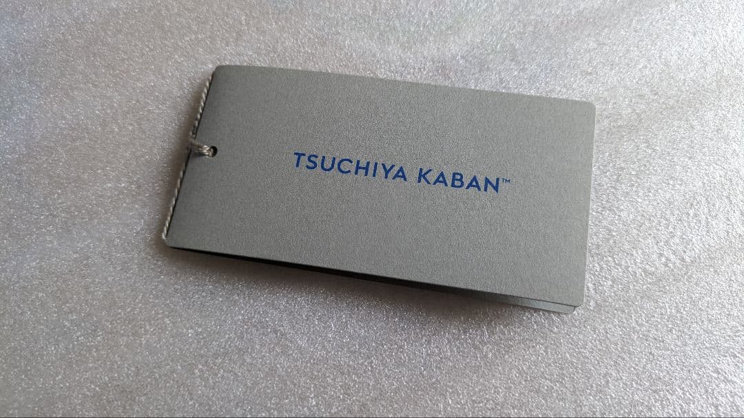 土屋鞄　カードケース　ブラックヌメ