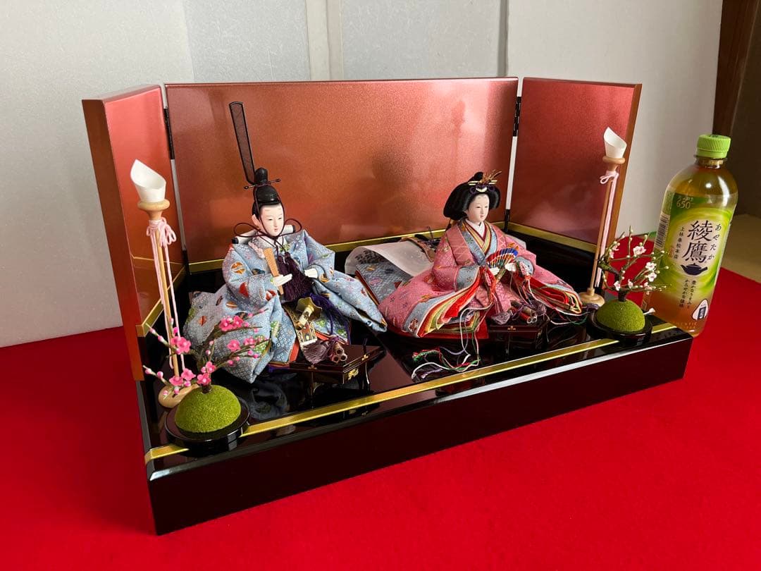 親王飾り　鞠桜　セット