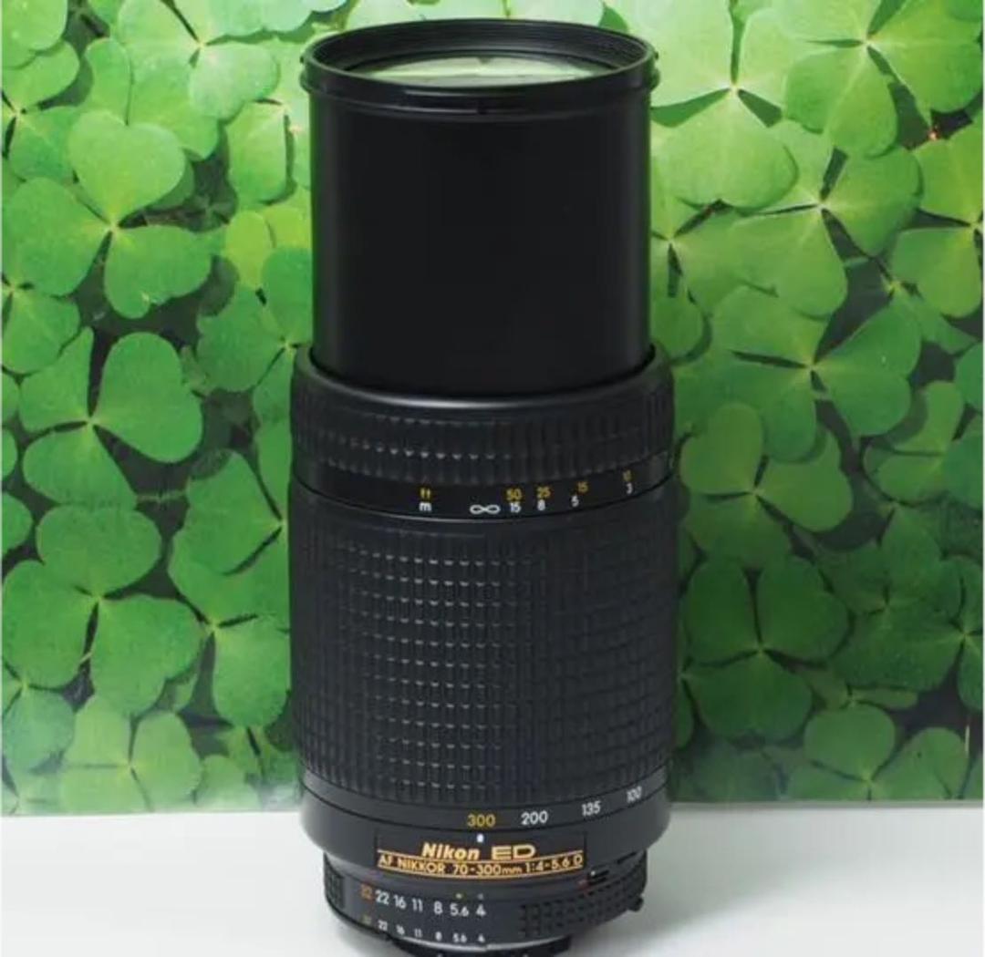 【美品】NikonニコンAF ED70-300mm望遠レンズ❤️スポーツで大活躍