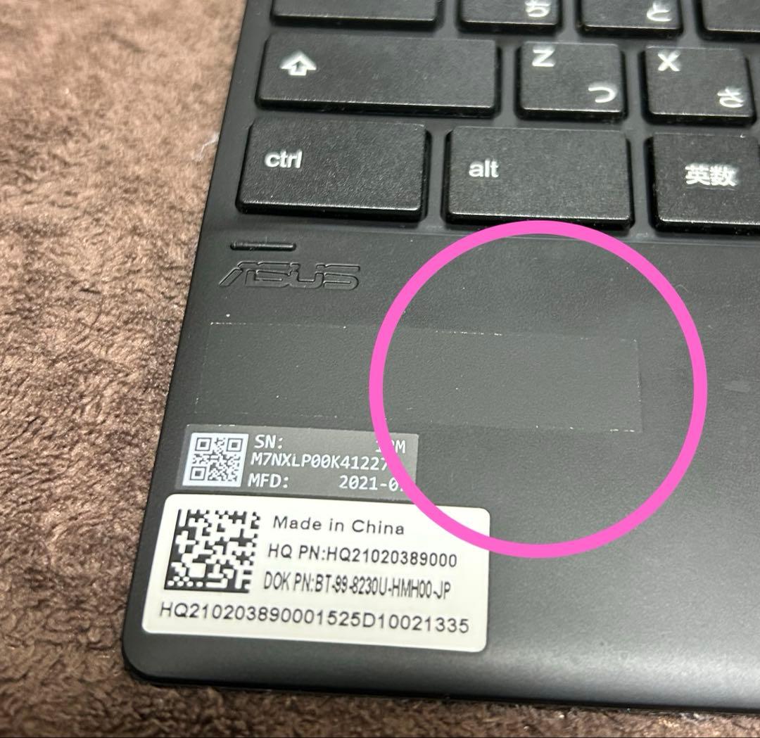 Chromebook本体 ASUS Chromebook Detachable CM3