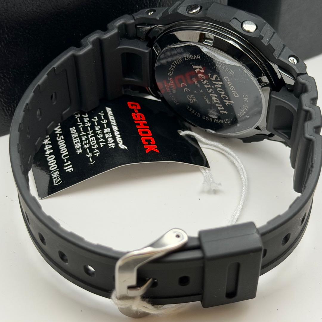 【新品未使用】カシオ　G-SHOCK GW-5000U-1JF 箱付　スクリュー