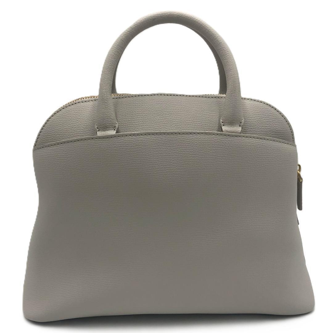 美品　agnes b. アニエスベーグレー レザー　ショルダーバッグ　2WAY