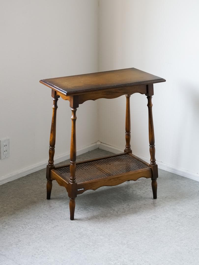 90's karimoku オールドカリモク コロニアル コンソールテーブル