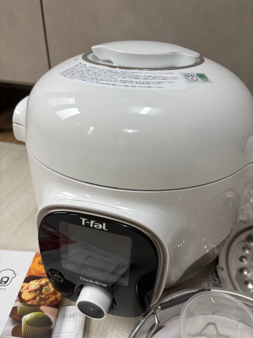 T-fal Cook4me クックフォーミー　電気圧力鍋 ホワイト　3L