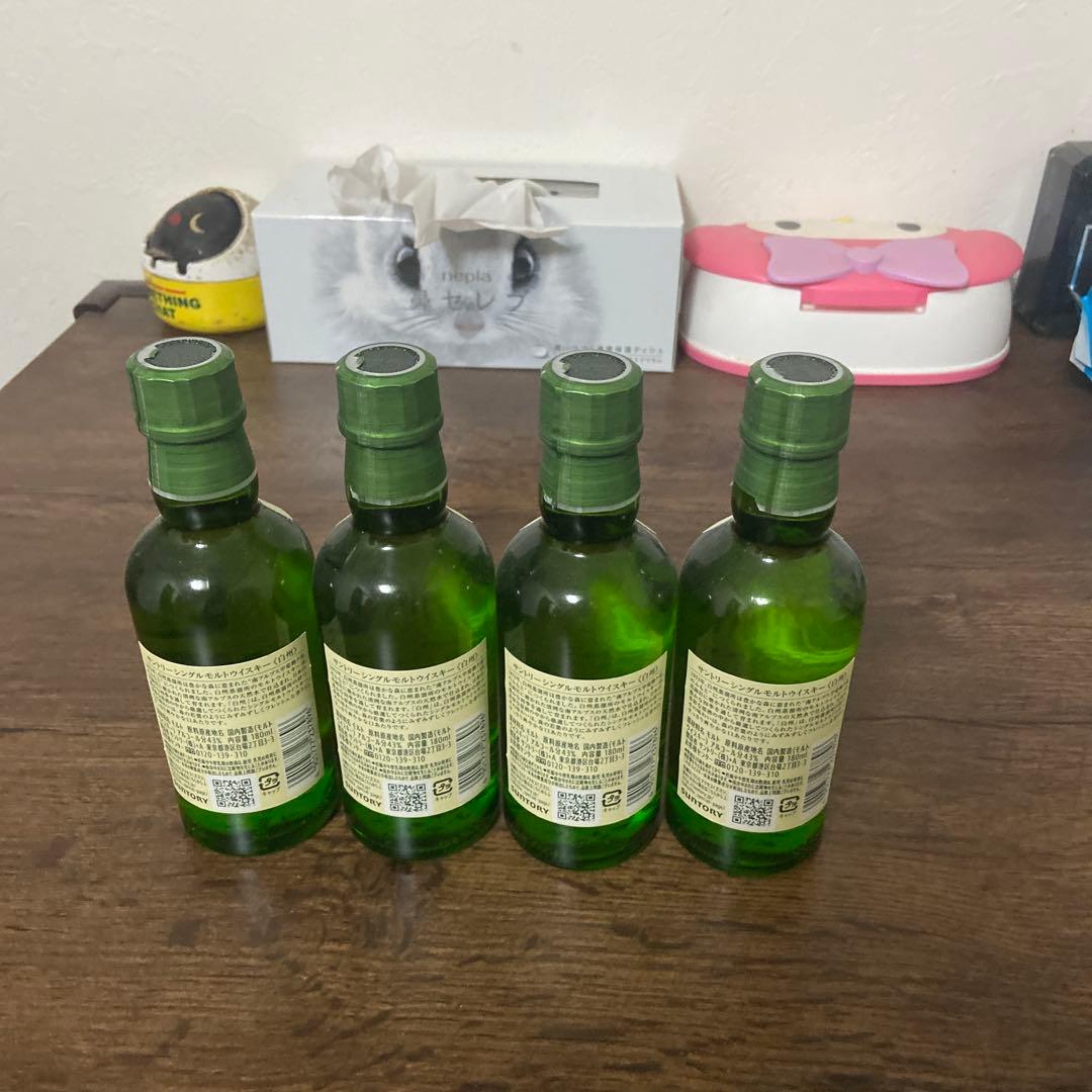 白州ウイスキー 1973年 180ml 4本セット