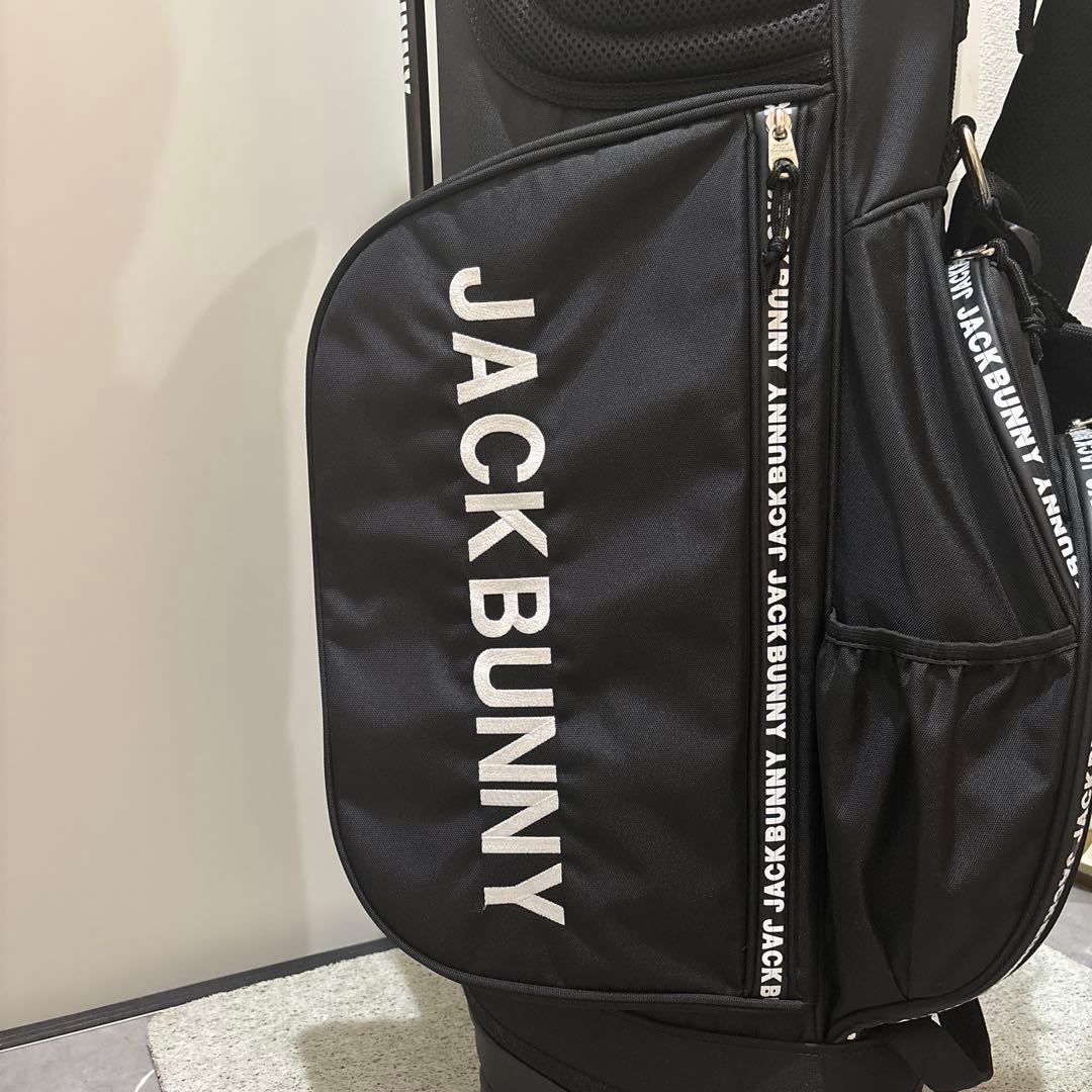 【超美品】JACK BUNNY ブラック キャディバッグ