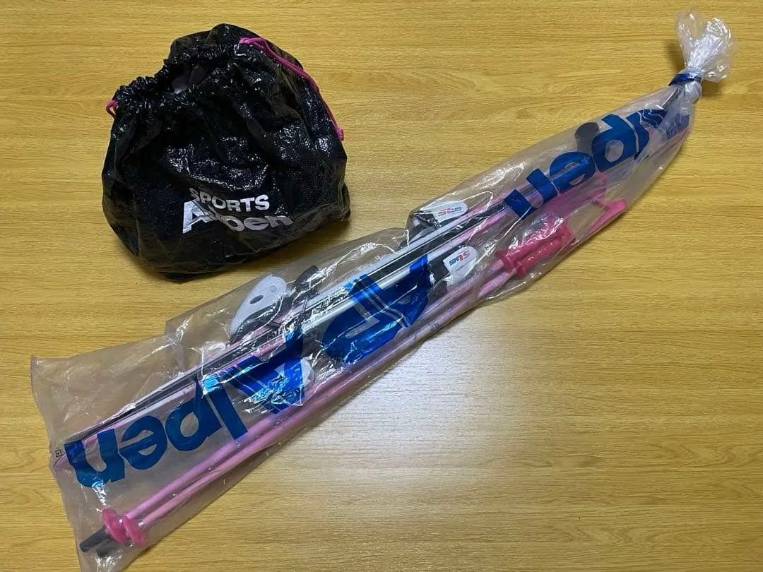 子ども用スキーセット ピンク KAZAMA