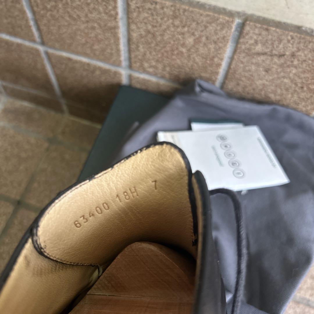 [極美品] PARABOOT Shambord パラブーツ UK7 黒