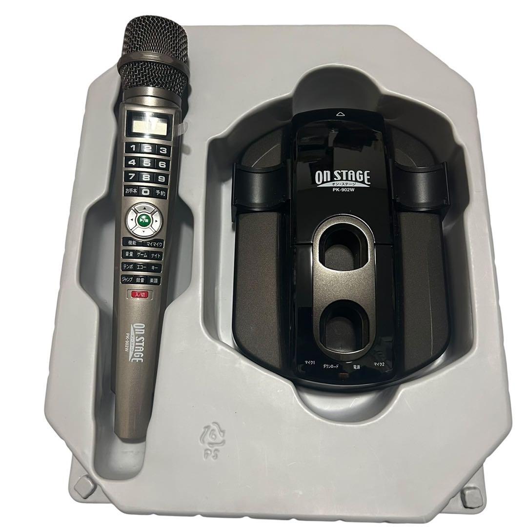 ON STAGE オン・ステージ パーソナルカラオケ PK-902W