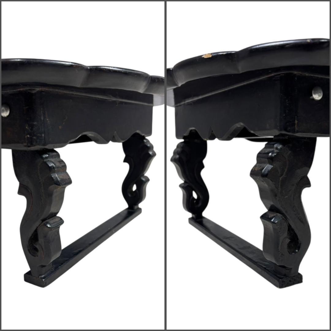 螺鈿細工 ちゃぶ台 61㎝ サイドテーブル