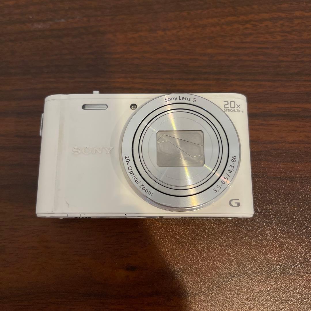 3599 Sony Cyber-shot WX300 ホワイト 【デジカメ】