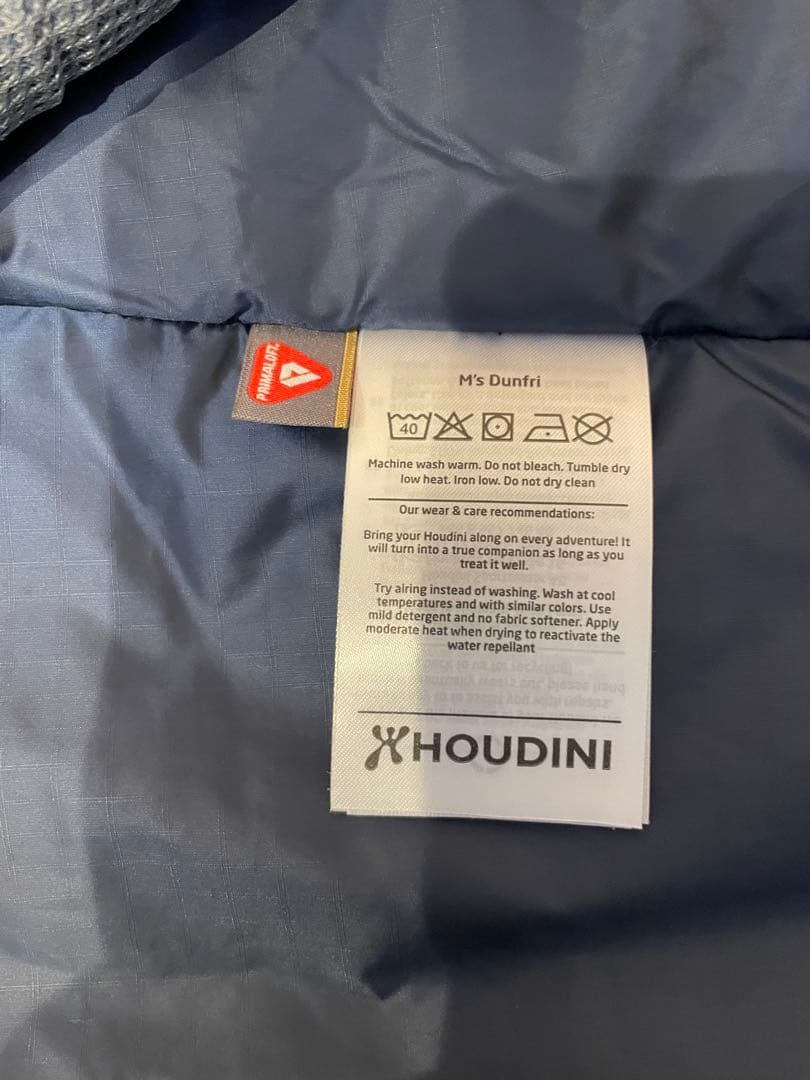 フーディニ ダンフリ ネイビー ノースフェイス パタゴニア マムート ノローナ