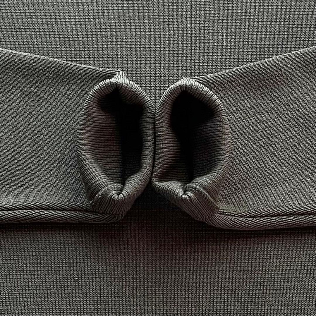 極美品☆パブリック トウキョウ／バウンドウールミラノリブ ハイネックニット XL