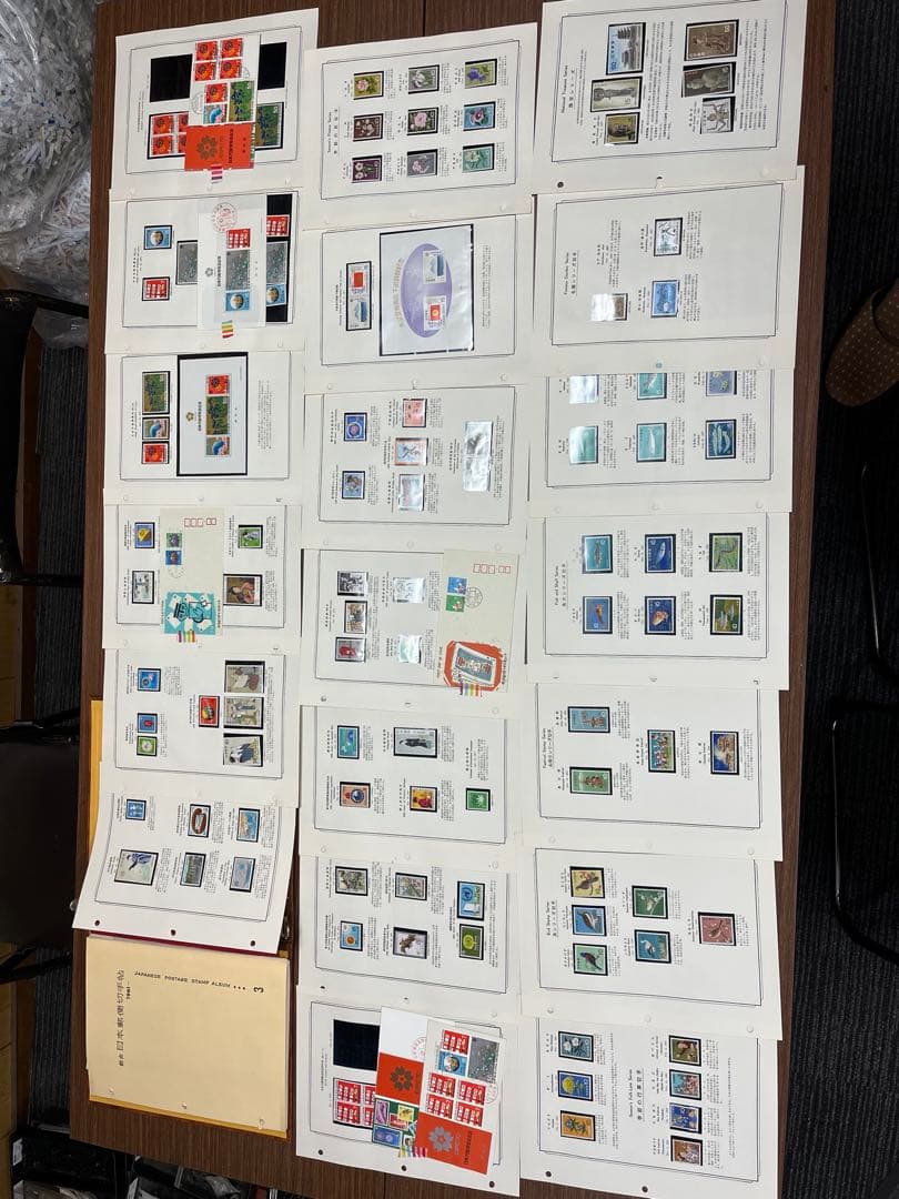 総合日本郵便切手帖　4冊　他いろいろ