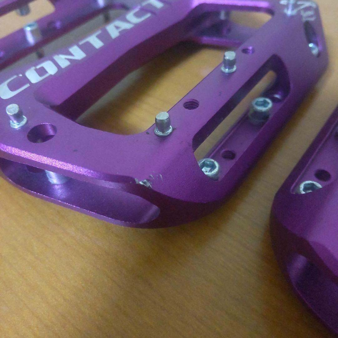 CHROMAG CONTACT フラットペダル パープル　MTB　クロマグ