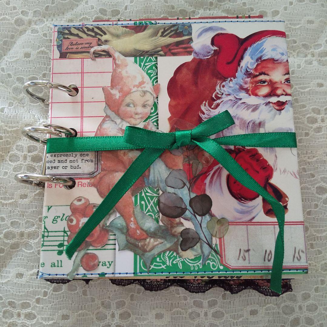 ジャンクジャーナル　ビンテージクリスマス　三穴ファイル