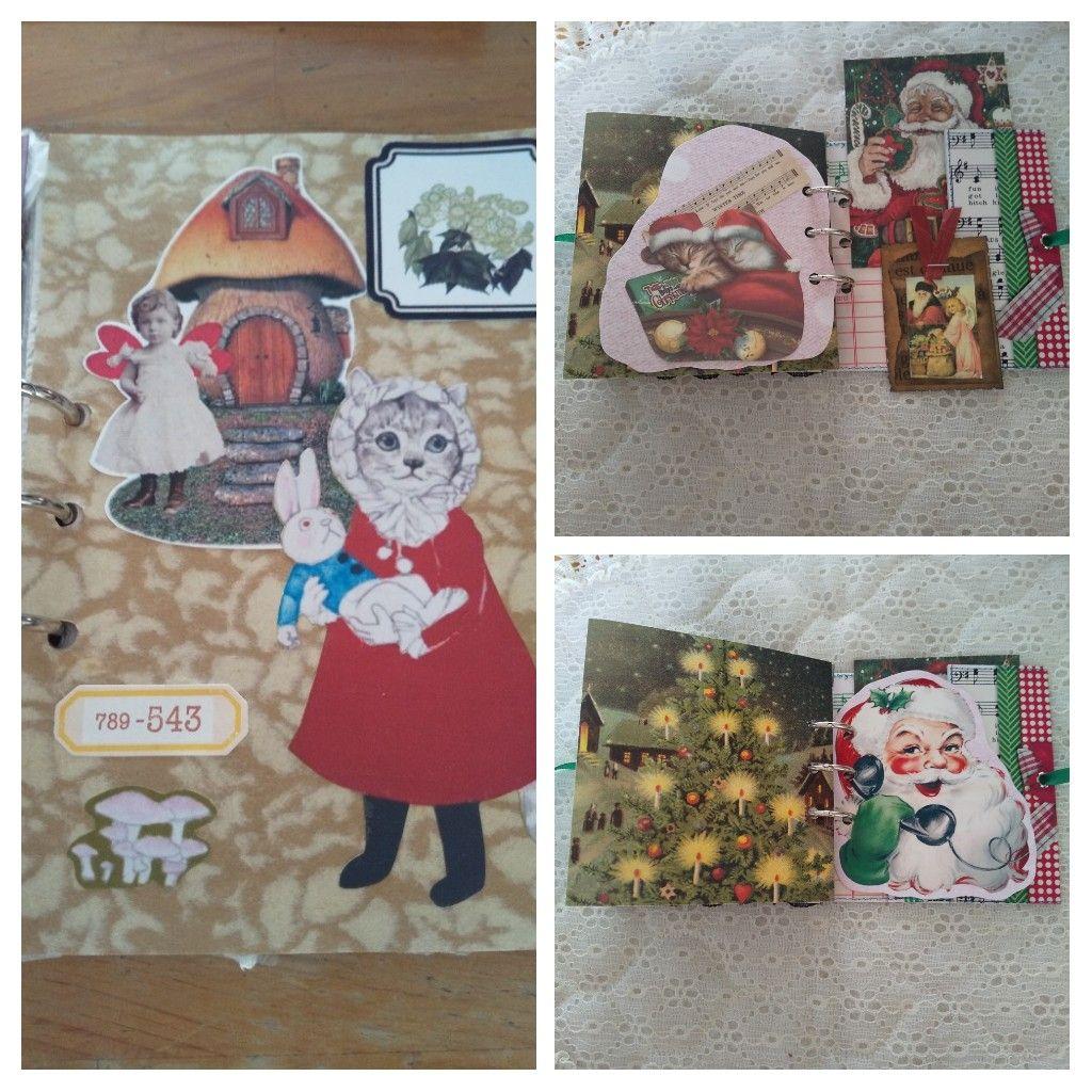 ジャンクジャーナル　ビンテージクリスマス　三穴ファイル